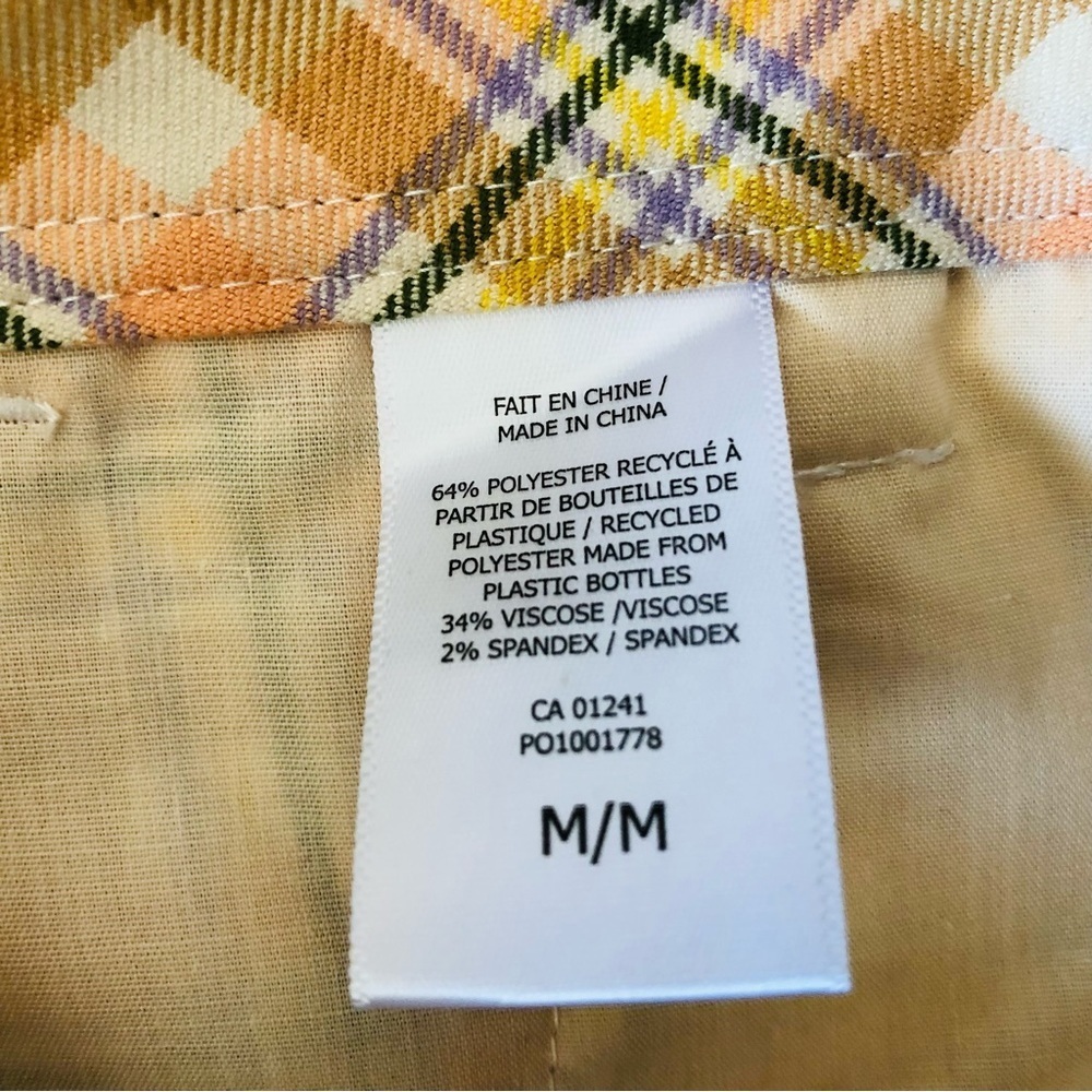 NWOT Twik Plaid High Waist Shorts - Picture 6 of 11